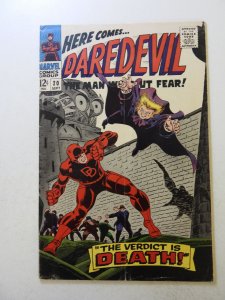 Daredevil #20 (1966) VG- condition subscription crease