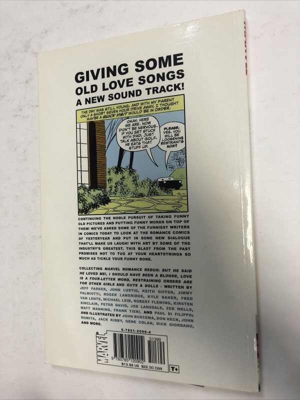 Marvel Romance Redux Another Kind Of Love (2007) Marvel TPB SC Jeff Parker