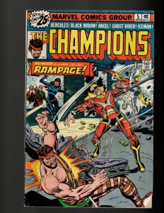 The Champions #4,5,6,7,8 (1976)