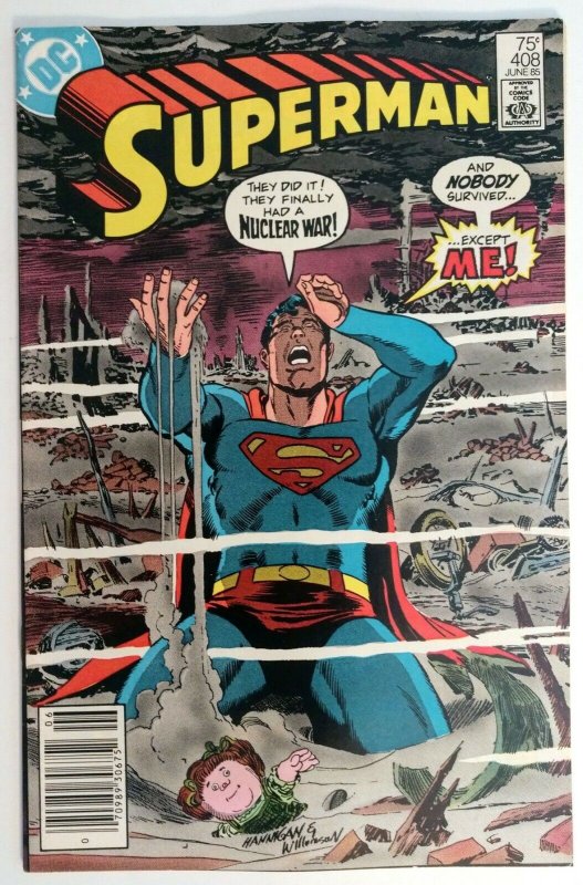 Superman #408 MARK JEWELERS 