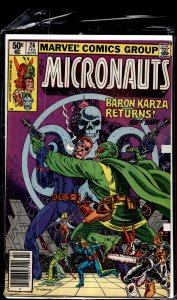 Micronauts #26 (1981) Micronauts