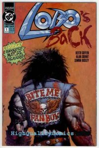 LOBO BACK's #1 2 3 4, NM, Simon Bisley, 1992, Alan Grant, Frag more in store