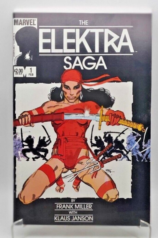 ELEKTRA SAGA #1,2,3,4 (1-4) Frank Miller NM-  