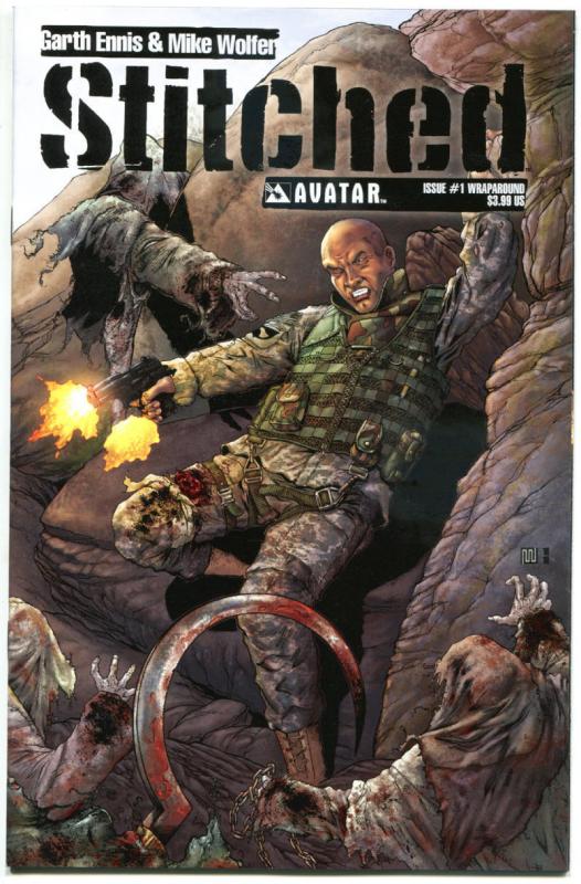 STITCHED #1 2 3 4 5 6, NM, Garth Ennis, Mike Wolfer, 2011,more in store, 1-6, A