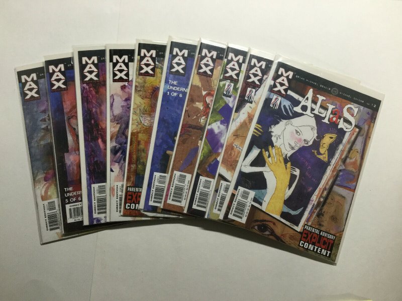 Alias 2-28 Lot Run Set Near Mint Nm Max Comics Marvel