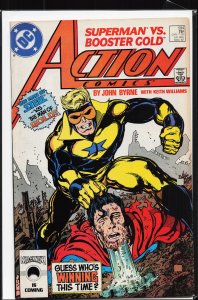 Action Comics #594 Direct Edition (1987) Booster Gold