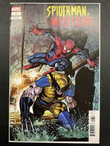 SPIDER-MAN & WOLVERINE #7 1:25 SERGIO DAVILA VAR NM 2025 Marvel PROSHIPPER