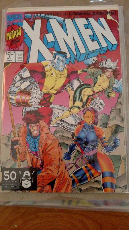 X-Men 1 NM Colossus and Gambit cover