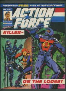 Action Force Magazine #1 & #2 SET (GI Joe)   / VFN  / 1987