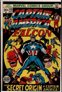 Captain America #155 (1972) Captain America and the Falcon