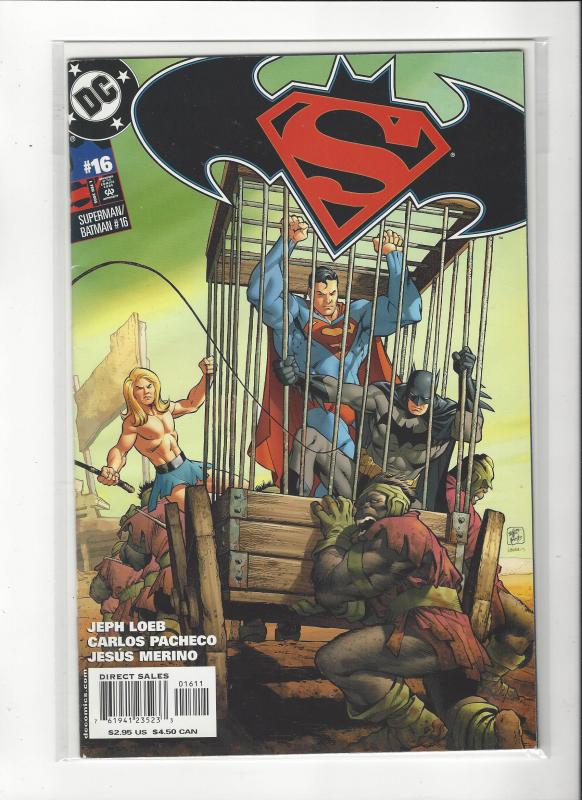 Superman/Batman #16 DC Comics  Carlos Pacheco Art Kamandi NM