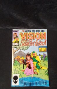 The Vision and the Scarlet Witch #3 Direct Edition (1985)