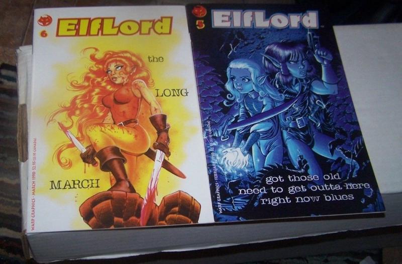 ElfQuest: New Blood # 2 +hidden years 1+ elflord 5,6 warp graphics