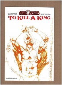 To Kill A King #2 Caliber Press 1993 Limited Editon Signed Kyle Garrett VF/NM