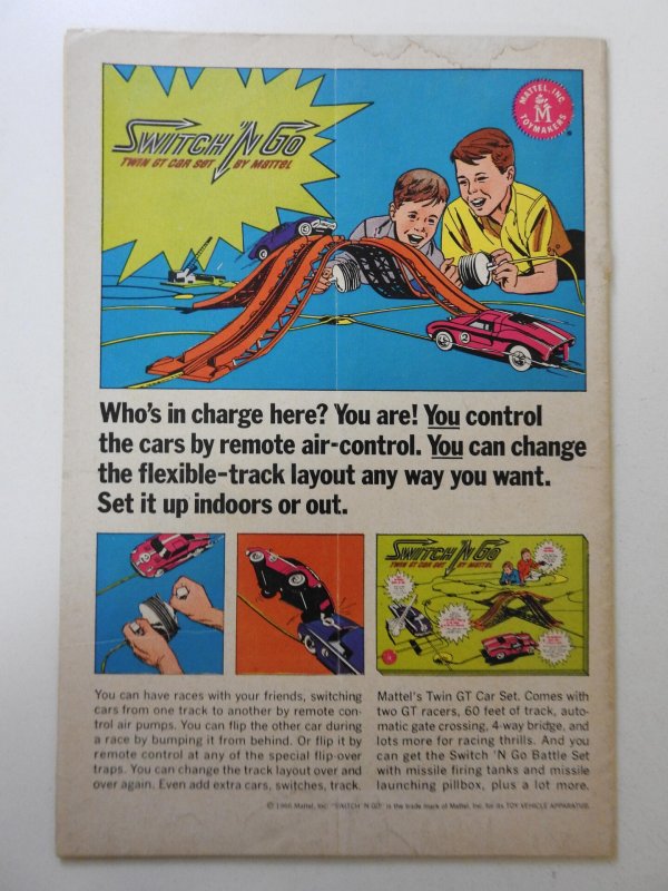 Doom Patrol #106 (1966) VG- Condition moisture stain, cover detached top staple