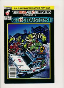 Now Comics, The Real Ghostbusters II #1 1989 ~  F/VF (PF558) 