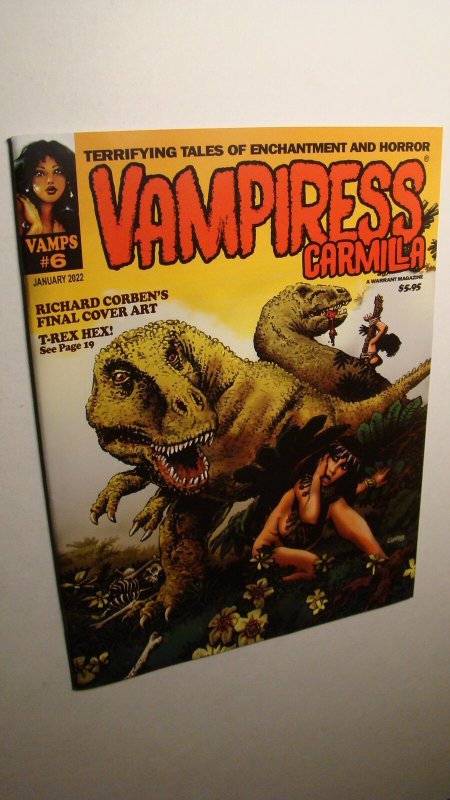 VAMPIRESS CARMILLA 6 *NEW NM+ 9.6* CORBEN ART WARREN CREEPY EERIE VAMPIRELLA