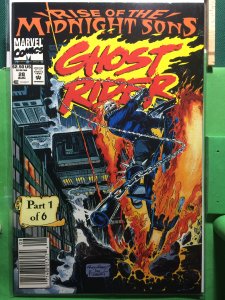 Ghost Rider #28 Rise of the Midnight Sons with exclusive poster