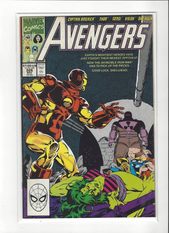 The Avenger (Vol 1) #326  Marvel Comic VF/NM