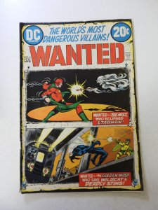 Wanted, The World's Most Dangerous Villains #6 (1973) VG condition