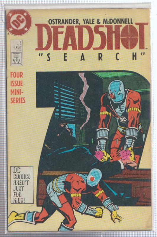 DEADSHOT #2 - 1988 SEARCH  BAGGED & BOARDED - DC COMICS