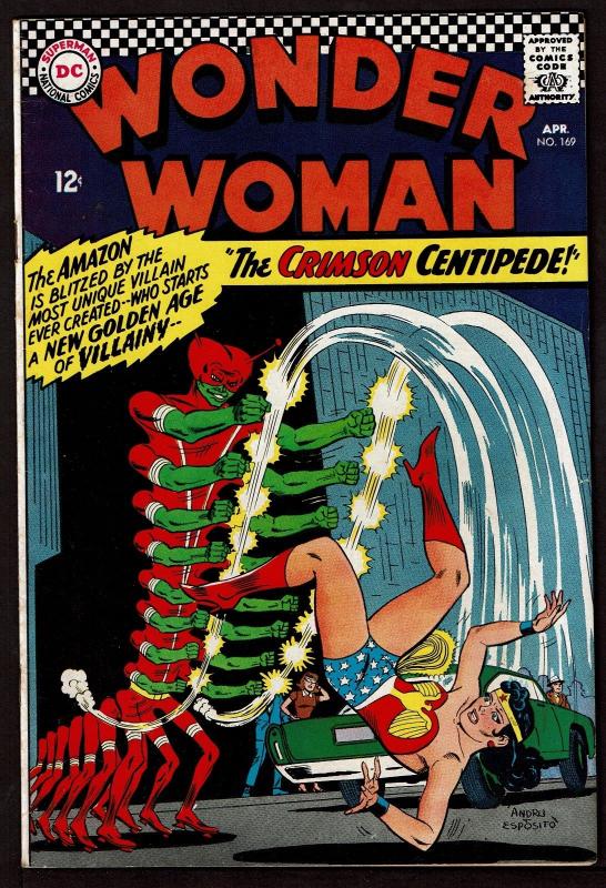 Wonder Woman #169 (Apr 1967, DC) F/VF