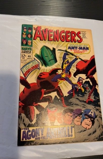 The Avengers #46 (1967)the agony on the anthill