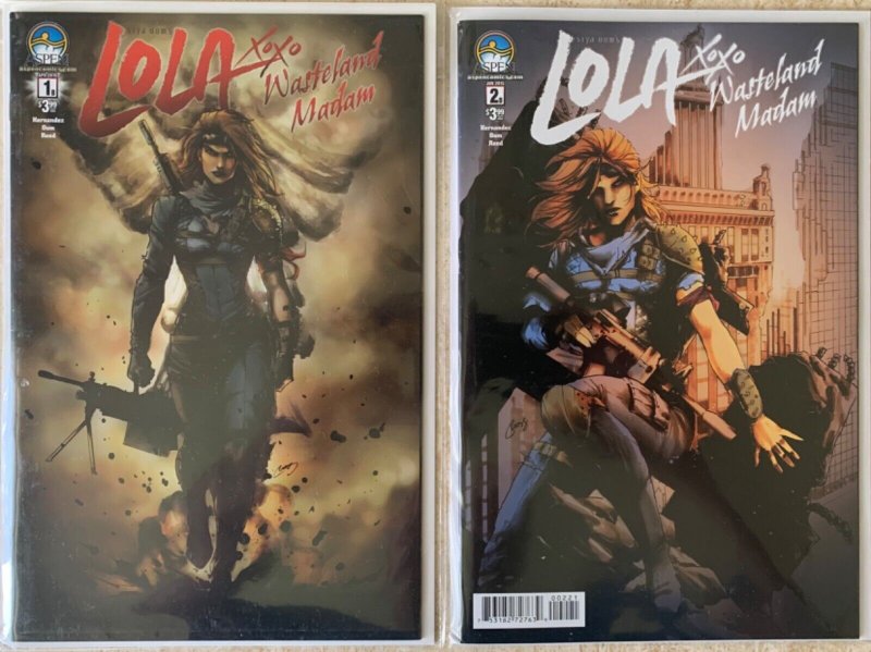 LOLA XOXO 1-6 (2014), LOLA XOXO WASTELAND MADAME 1-4 | ASPEN | 2 COMPLETE SERIES