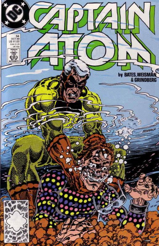 Captain Atom (DC) #34 VF/NM; DC | save on shipping - details inside