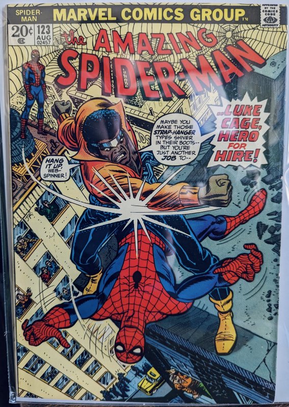 The Amazing Spider-Man #123 (1973) VF+