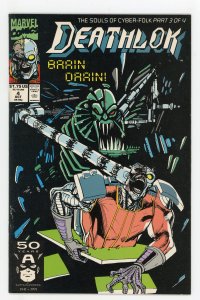 Deathlok #4 (1991 v2) Fantastic Four Wolverine NM