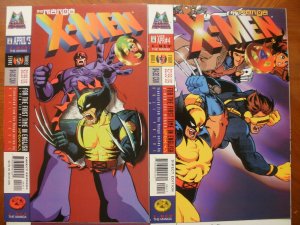 4 Near-Mint Marvel Imports X-MEN: THE MANGA Comic #3 #4 #7 #9 (1998) Yasue 