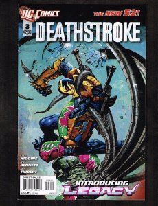Deathstroke #3 ~ Legacy ~ (9.2) 2012 WH