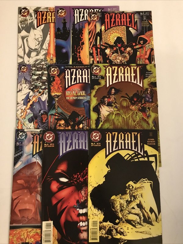 Azrael Lot Of 9 #1-9