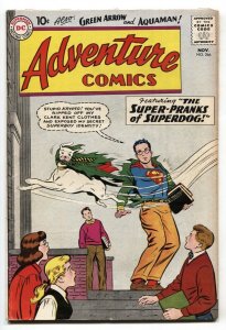 ADVENTURE COMICS #266 1959 DC SUPERBOY  FIRST AQUAGIRL FN-