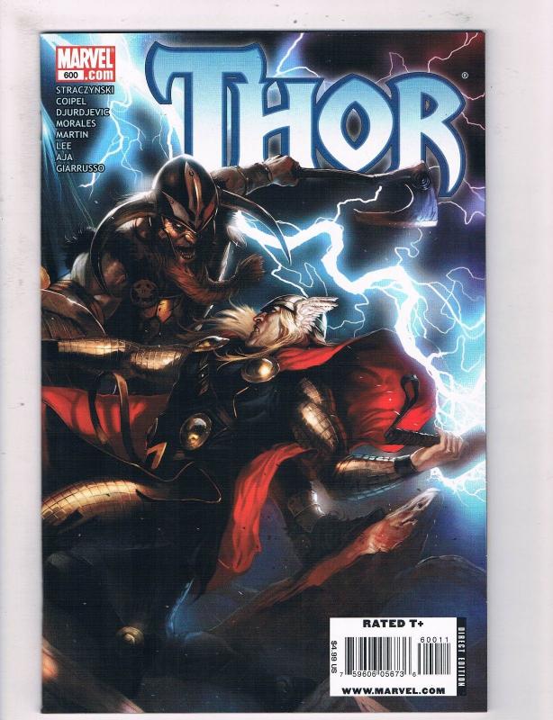 The Mighty Thor # 600 VF Marvel Comic Books Avengers Awesome Issue WOW!!!!!! SW5