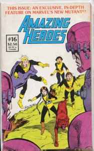 Amazing Heroes #16 (1982) Star Wars