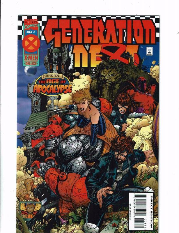 4 Age of Apocalypse Marvel Comic Books #1(2) 2(2) Weapon X Generation X ZZ4