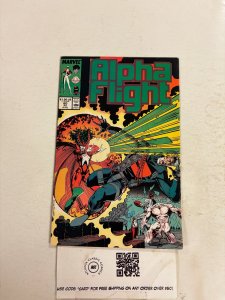 Alpha Flight #60 VF Marvel Comic Books Puck Snowbird Shaman Northstar 28 HH83