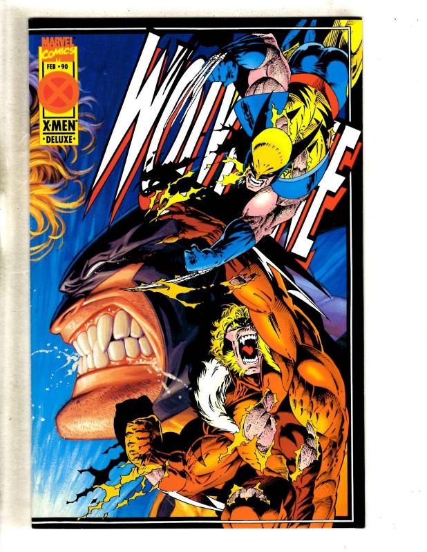 Lot Of 10 Wolverine Marvel Comic Books # 82 83 84 85 86 87 88 89 90 91 DB7