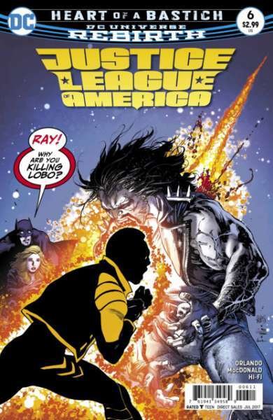 Justice League of America (2017 series) #6, NM + (Stock photo)