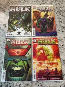 Lot Of 5 Hulk Marvel Comic Books # 1 2 3 4 NM 1st Prints 768-771 9 J432
