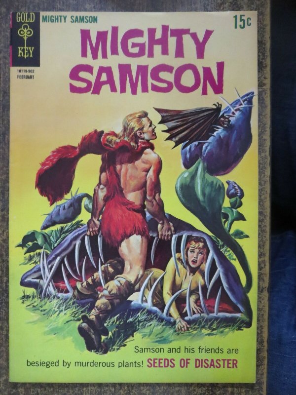 MIGHTY SAMSON 7 F-VF   (Gold Key, 2/1969) COMICS BOOK