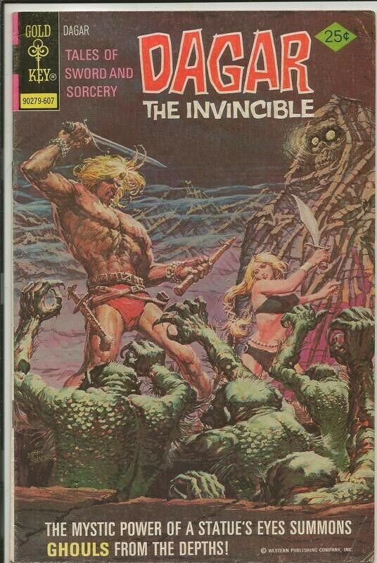 Dagar the Invincible 16 ORIGINAL 1976 Gold Key Comics GGA