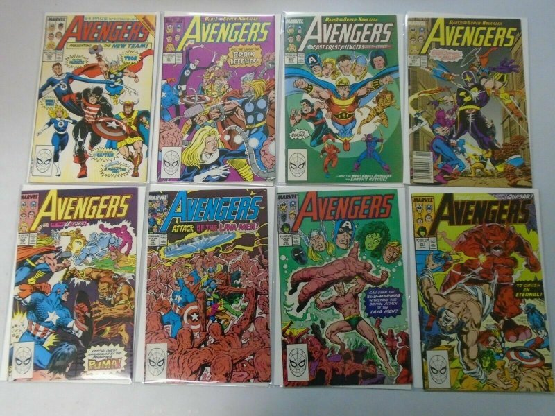 Avengers comic lot 45 different from #300-350 8.0 VF (1989-92 1st Series)