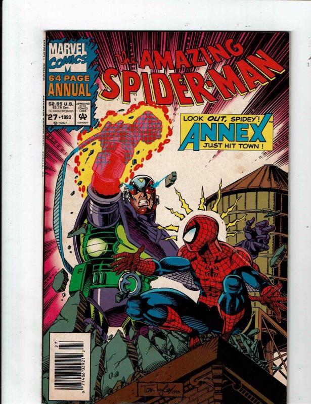 7 Spider-Man Marvel Comics Spectacular # 198 199 200 205 Ann 13 + ASM 383 27 RC3