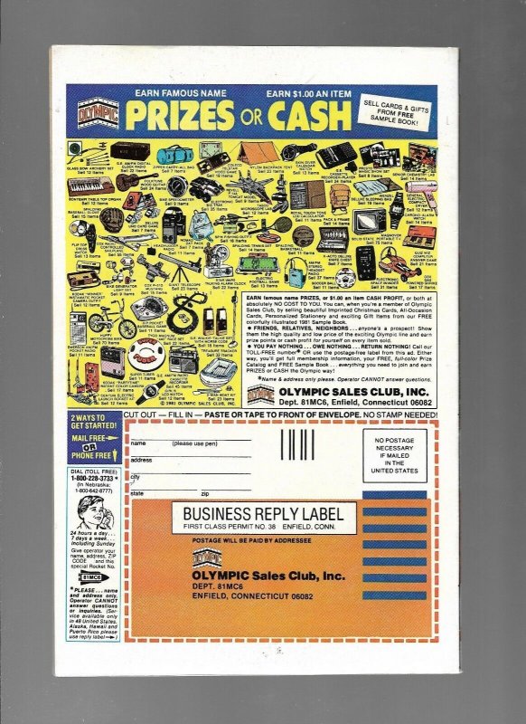 INCREDIBLE HULK #10 - NEWSTAND EDITION! - (9.0) 1981