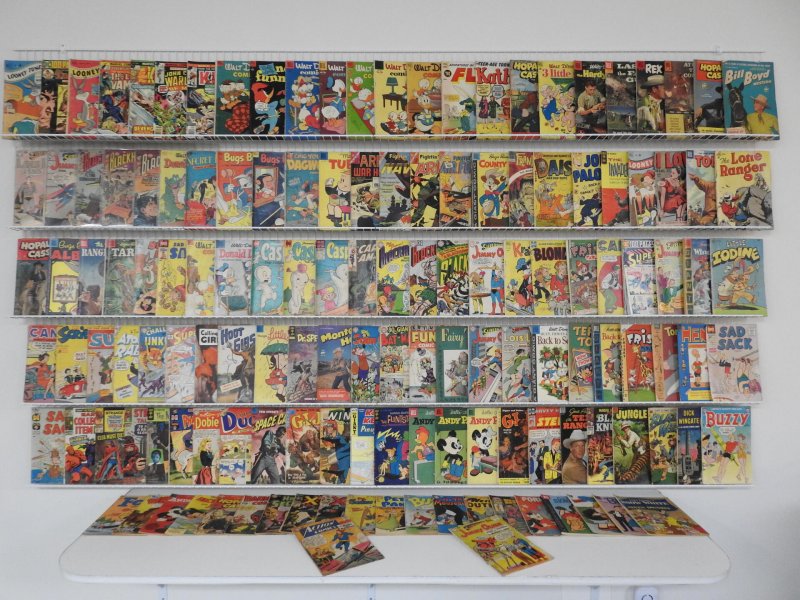 Huge Lot of Gold/Bronze/Silver Age Comics W/ Superman, Casper and more!