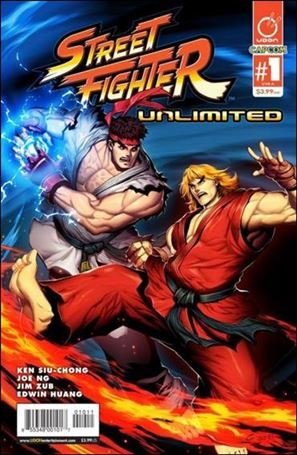 Street Fighter Unlimited 1-A Gonzalo Genzoman Ordonez Arias Cover VF/NM