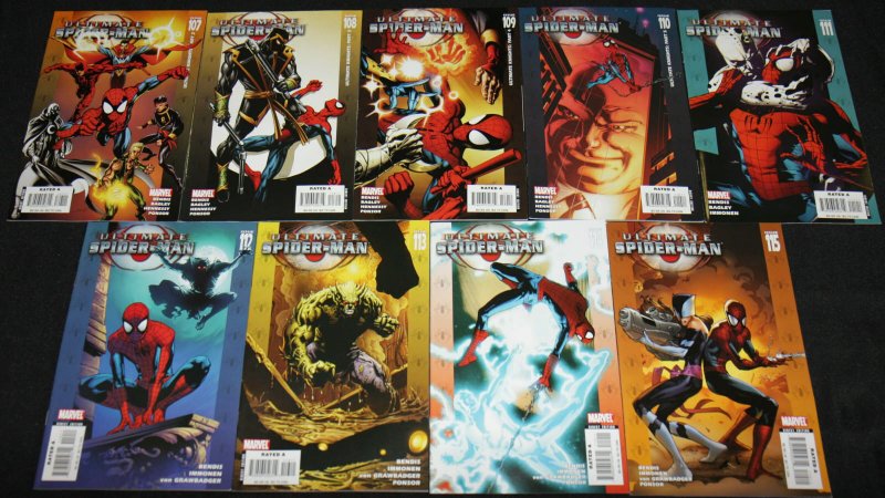 Modern Marvel ULTIMATE SPIDER-MAN 23pc Mid-High Grade Comic Lot VF-NM